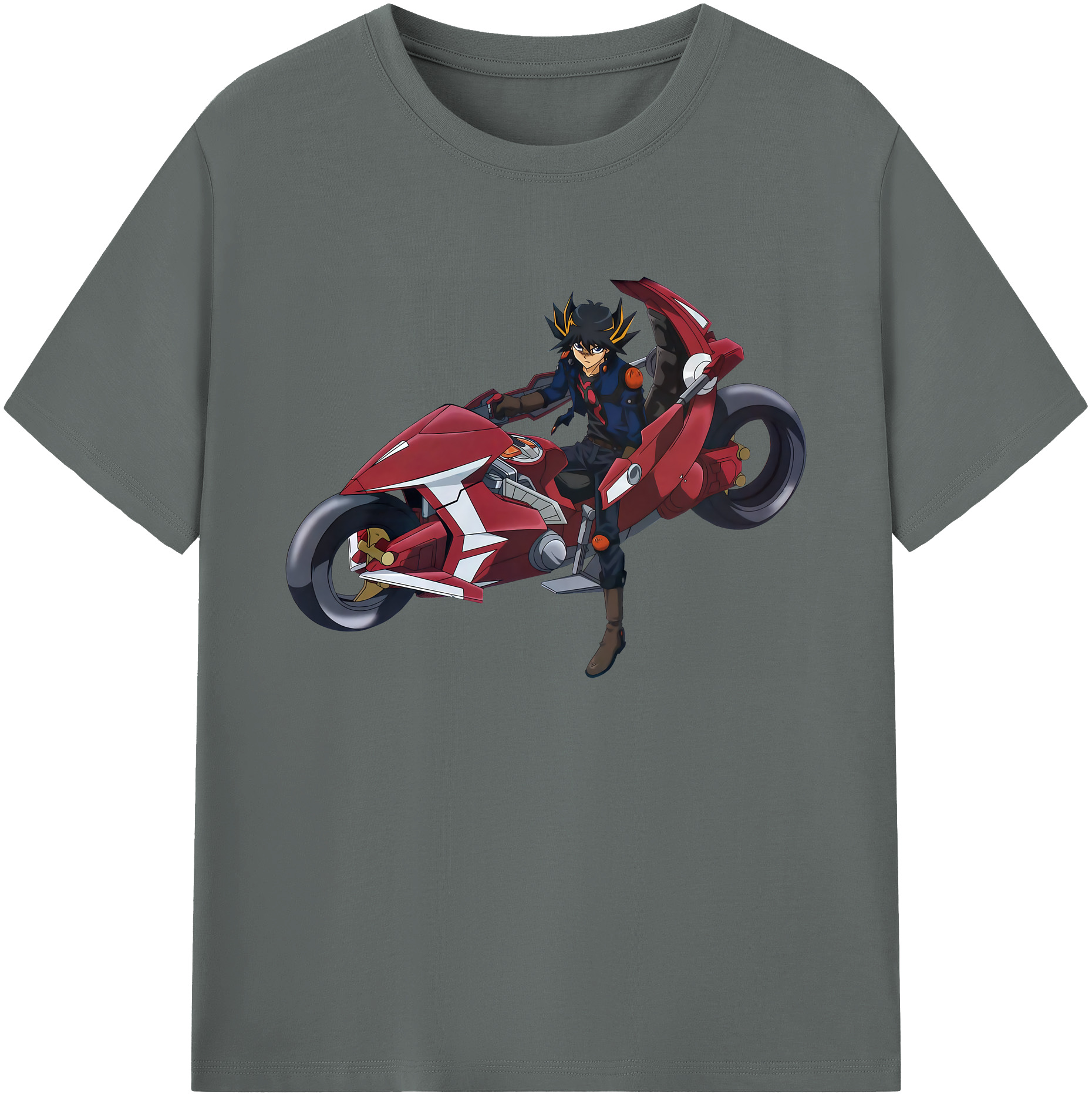 （画像用） 遊☆戯☆王 Yu-Gi-Oh! 綿100％ メンズ半袖Tシャツ｜肌触りやわらか＆通気性